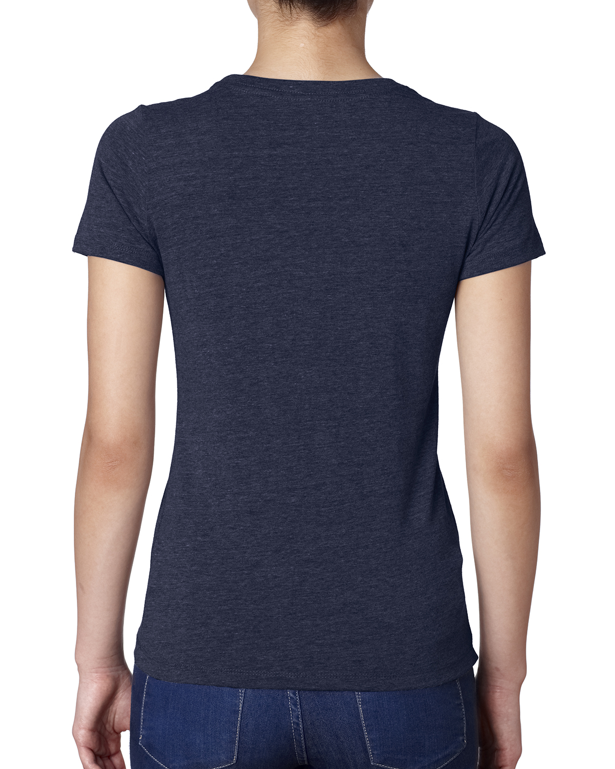 Next Level Women's Short Sleeve Triblend Crew Neck S-2XL T-Shirt M-6710 - Picture 30 of 46