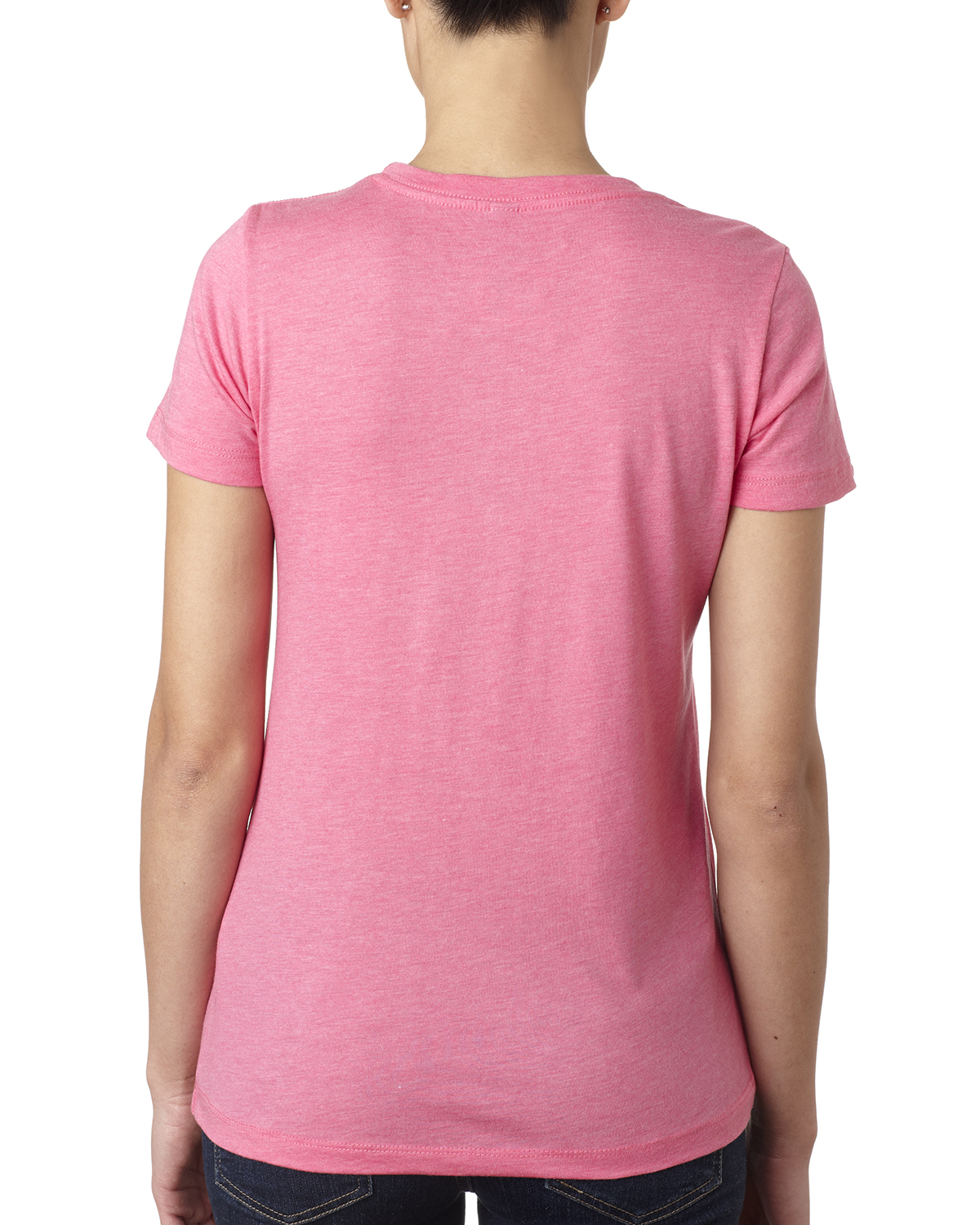 Next Level Women's Short Sleeve Triblend Crew Neck S-2XL T-Shirt M-6710 - Picture 33 of 46