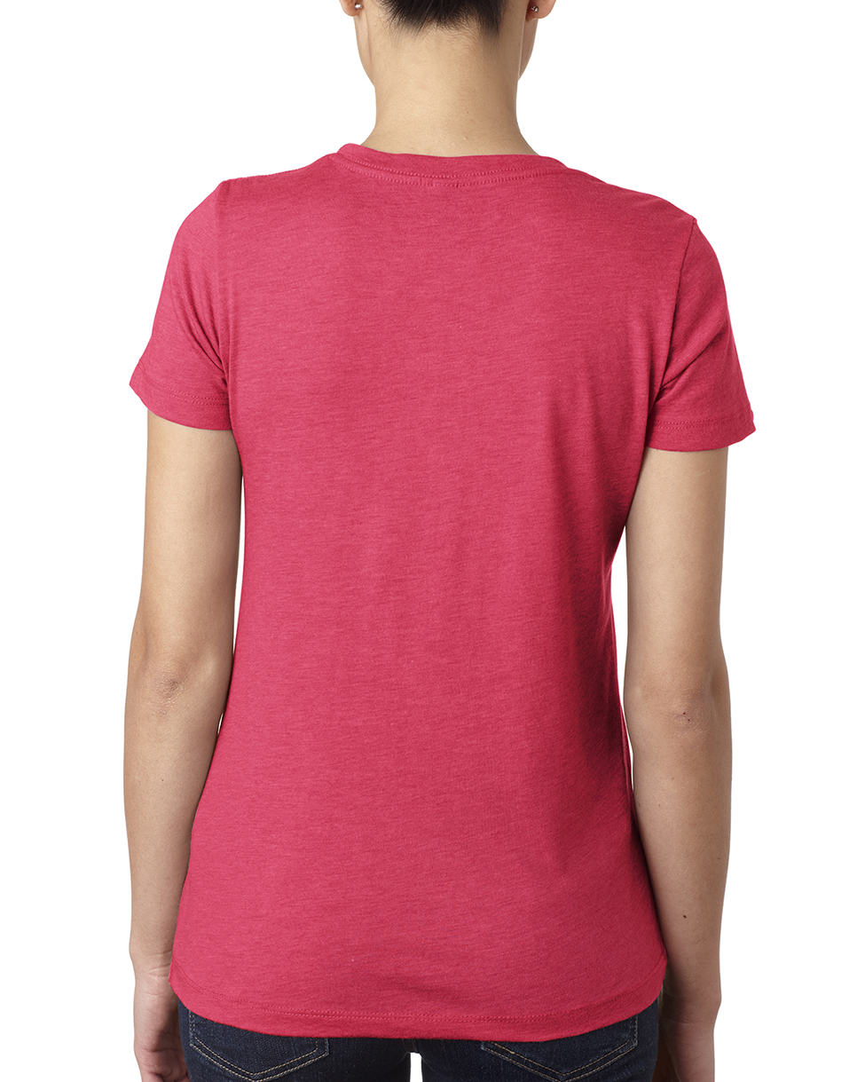 Next Level Women's Short Sleeve Triblend Crew Neck S-2XL T-Shirt M-6710 - Picture 42 of 46