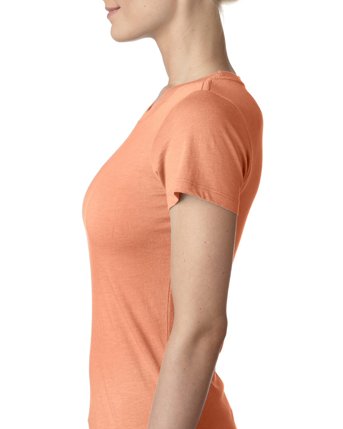 Next Level Women's Short Sleeve Triblend Crew Neck S-2XL T-Shirt M-6710 - Picture 25 of 46