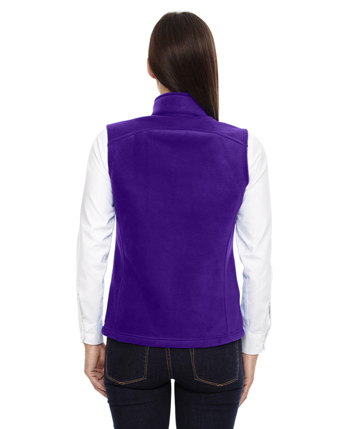 NEW Core 365 Women's Premium Zip Pockets 100% Polyester 3XL Fleece Vest B-78191 - Picture 12 of 28