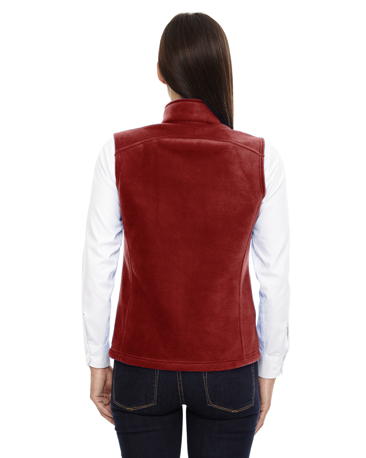 NEW Core 365 Women's Premium Zip Pockets 100% Polyester 3XL Fleece Vest B-78191 - Picture 18 of 28