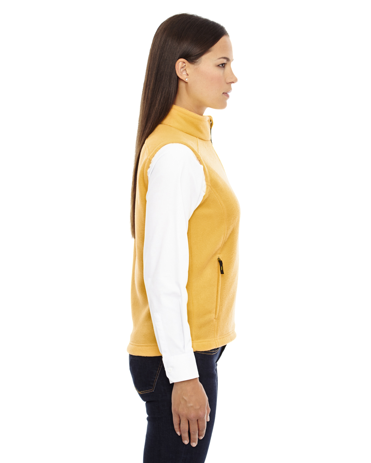 NEW Core 365 Women's Premium Zip Pockets 100% Polyester 3XL Fleece Vest B-78191 - Picture 10 of 28