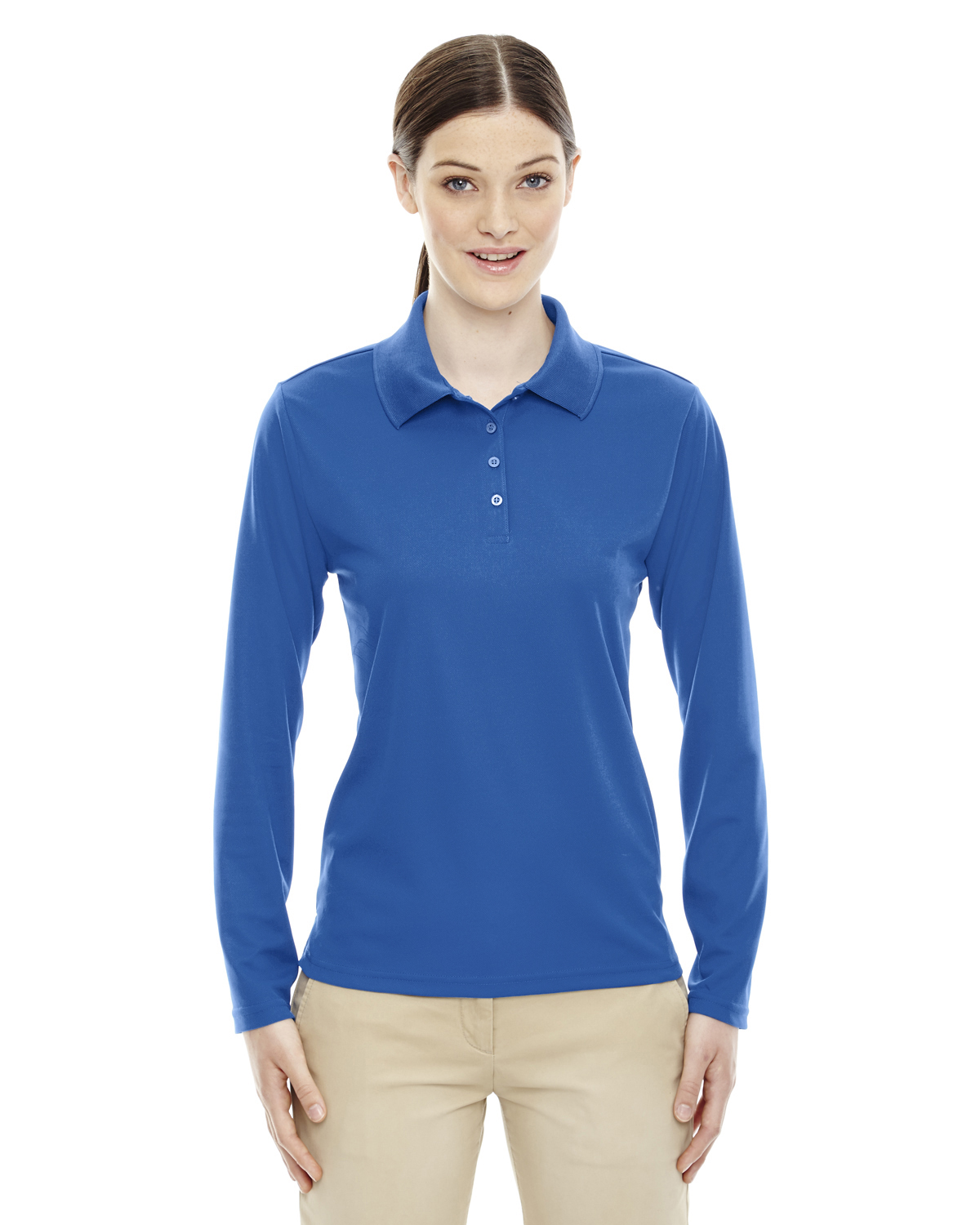 Core 365 Womens UV Protect Performance Long Sleeve Piqué 3XL Polo Shirt B-78192 - Picture 26 of 31