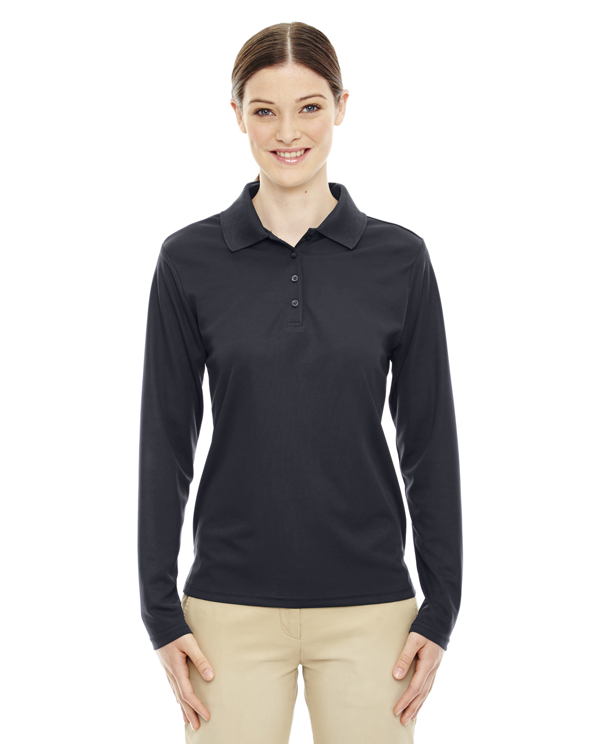 Core 365 Womens UV Protect Performance Long Sleeve Piqué 3XL Polo Shirt B-78192 - Picture 14 of 31