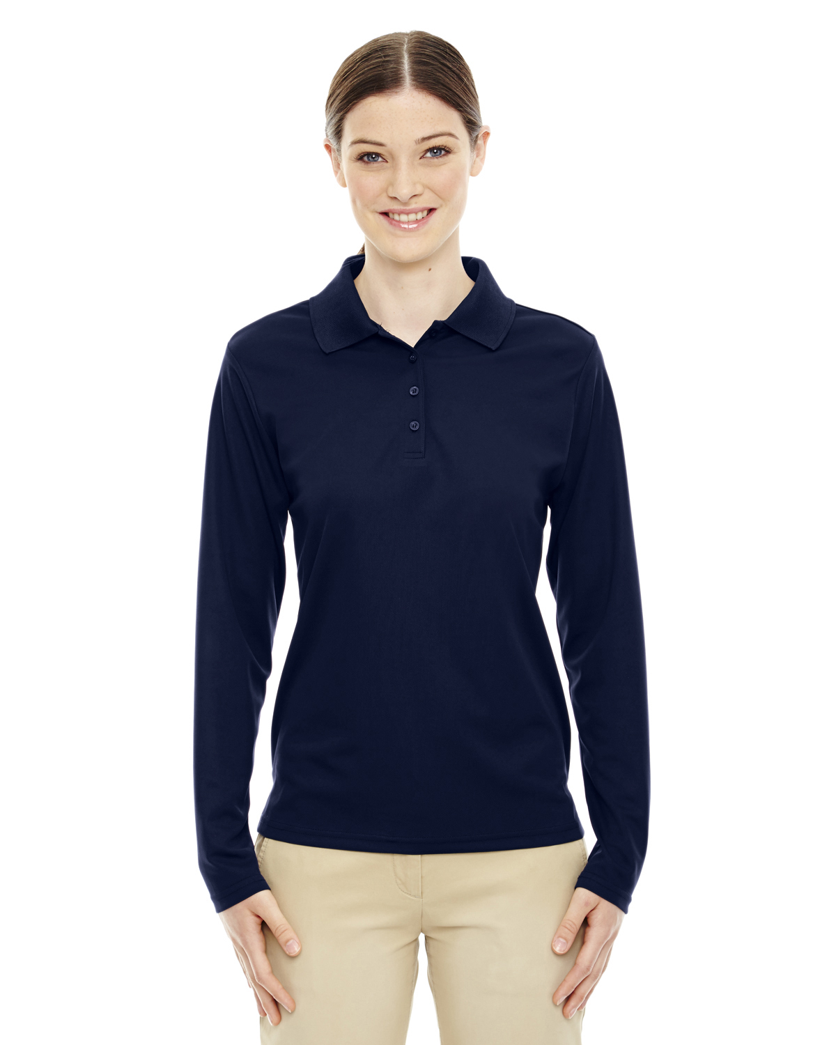 Core 365 Womens UV Protect Performance Long Sleeve Piqué 3XL Polo Shirt B-78192 - Picture 17 of 31