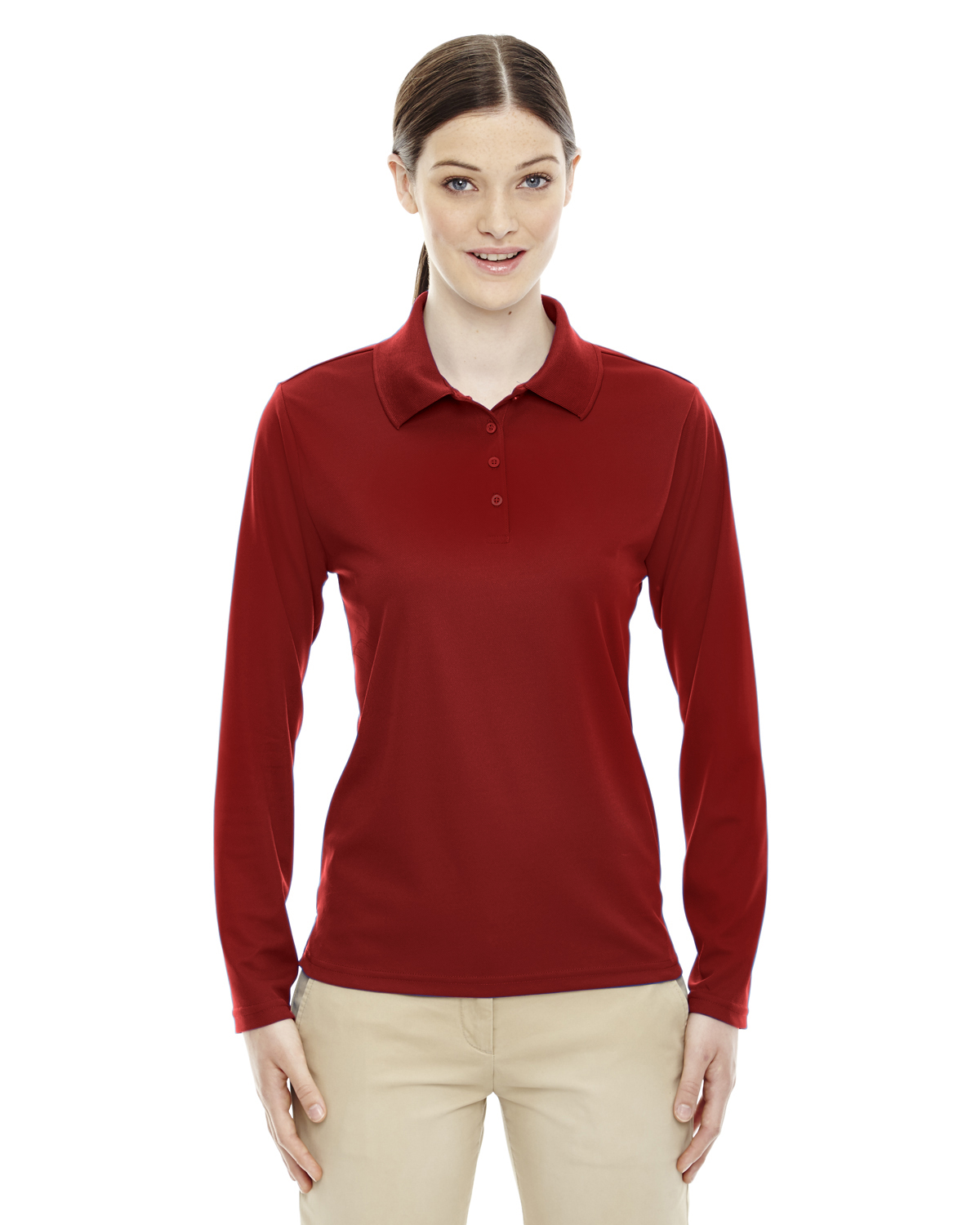 Core 365 Womens UV Protect Performance Long Sleeve Piqué 3XL Polo Shirt B-78192 - Picture 20 of 31