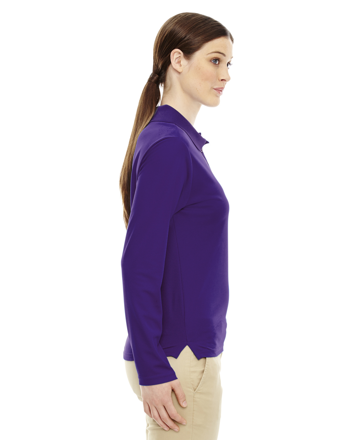 Core 365 Womens UV Protect Performance Long Sleeve Piqué 3XL Polo Shirt B-78192 - Picture 13 of 31