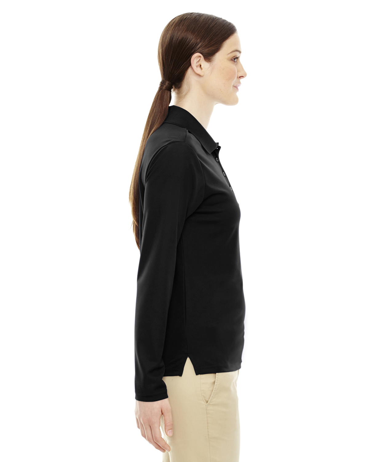 Core 365 Womens UV Protect Performance Long Sleeve Piqué 3XL Polo Shirt B-78192 - Picture 4 of 31