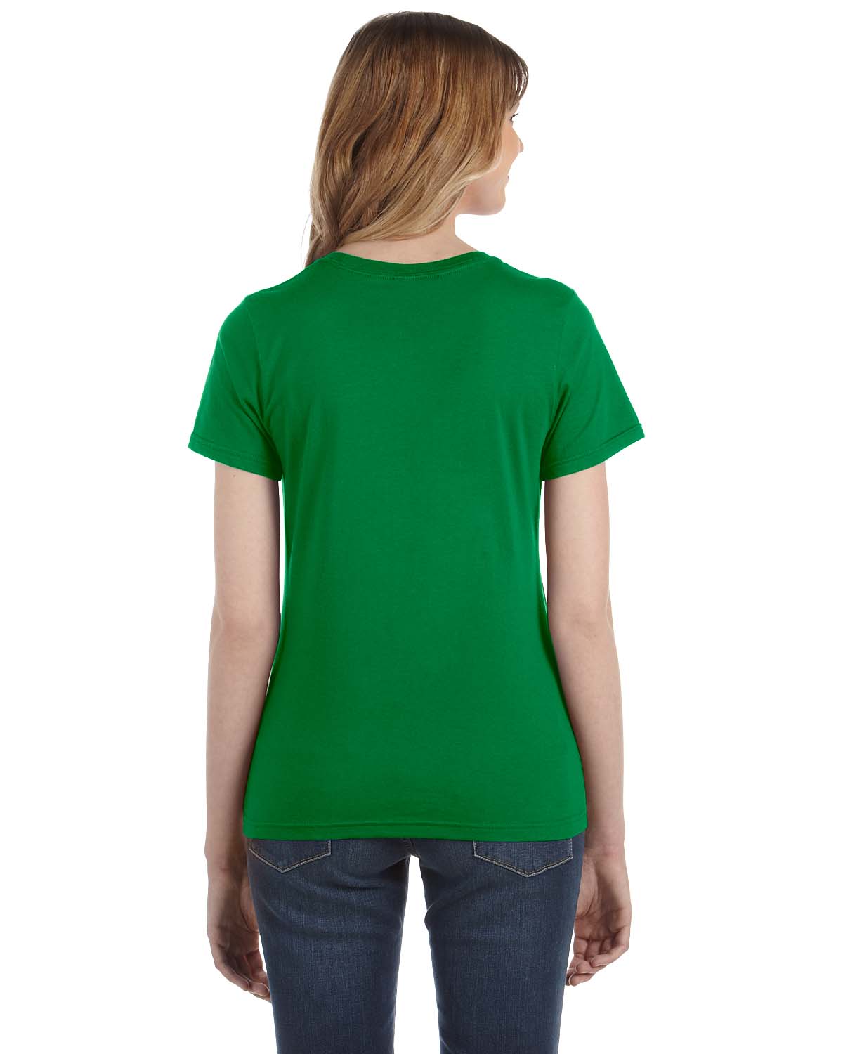 NEW Anvil Women's 100% Ringspun Cotton Fashion Fit T-Shirt M-880 | eBay