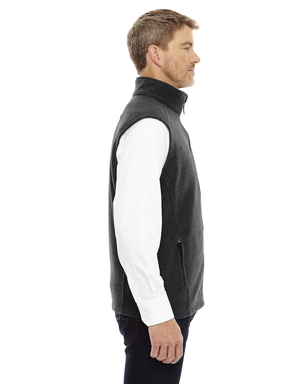 Ash City Core 365 Men's Journey 100% Polyester Fleece Vest R-88191 - Picture 22 of 25