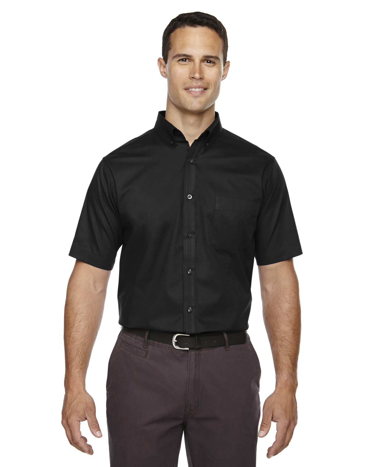 5xl black dress shirt CCRFTGI Dress Shirts for Men Big and Tall Long Sleeve Business Casual Collared Button Down Dress Shirts Formal Dating Shirts Black 5XL, Women's
