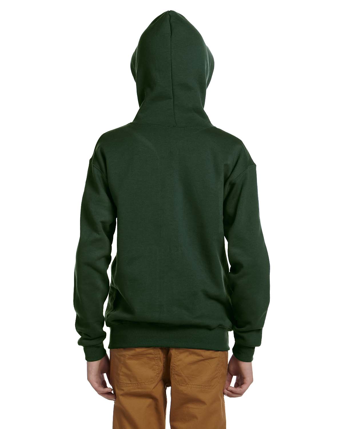 NEW Jerzees Youth 8 oz 50/50 NuBlend Fleece Full Zip Hoodie Swaeshirt M-993B - Picture 9 of 25