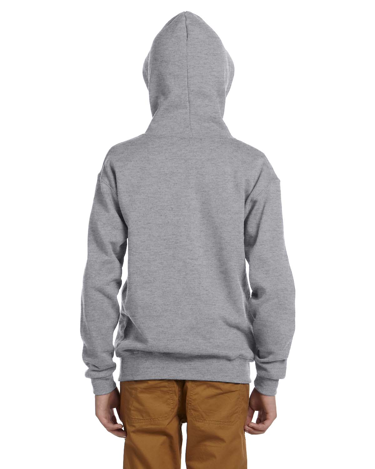 NEW Jerzees Youth 8 oz 50/50 NuBlend Fleece Full Zip Hoodie Swaeshirt M-993B - Picture 18 of 25