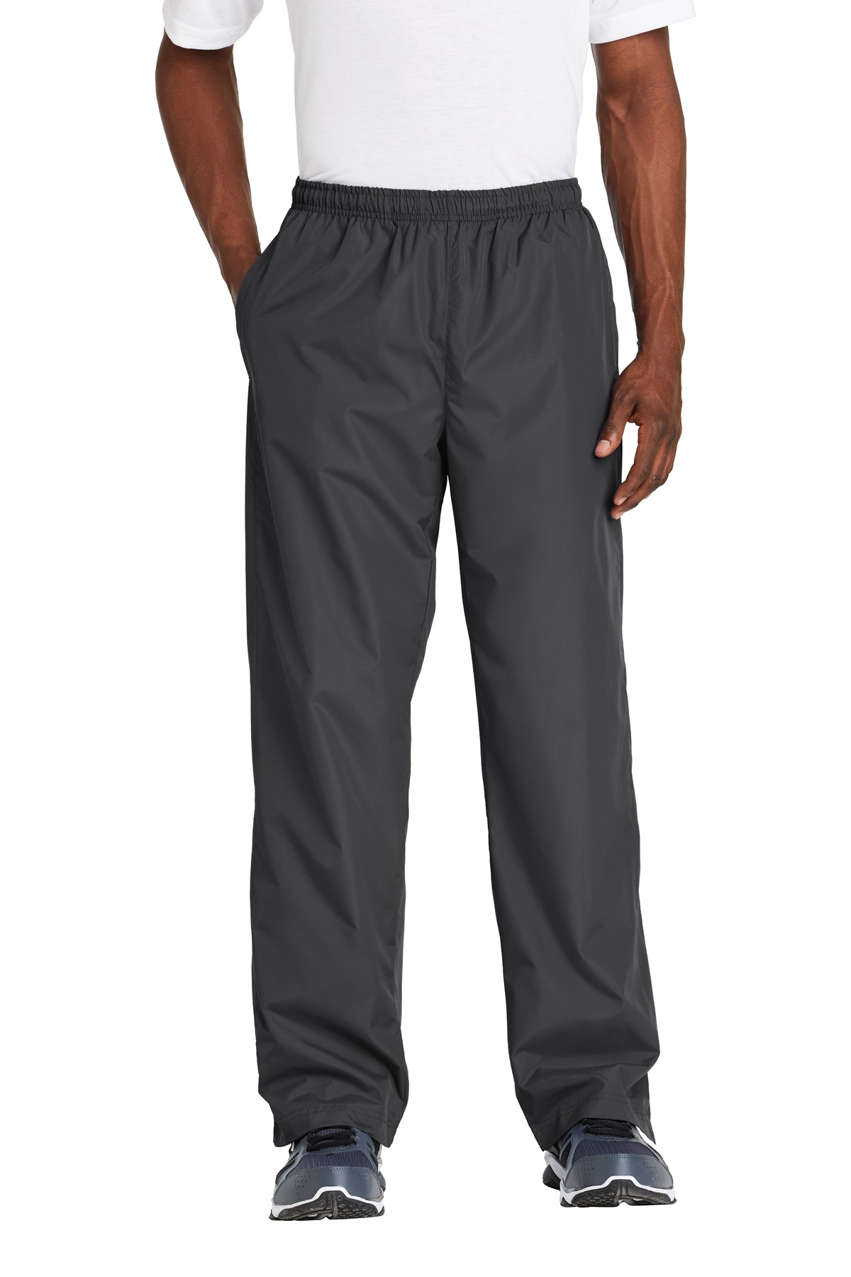 Sport-Tek Mens  Athletic Water Wind Resistant Track Pants With Pockets M-PST74