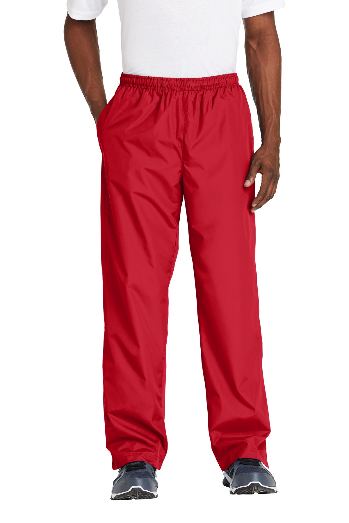 Sport-Tek Mens  Athletic Water Wind Resistant Track Pants With Pockets M-PST74