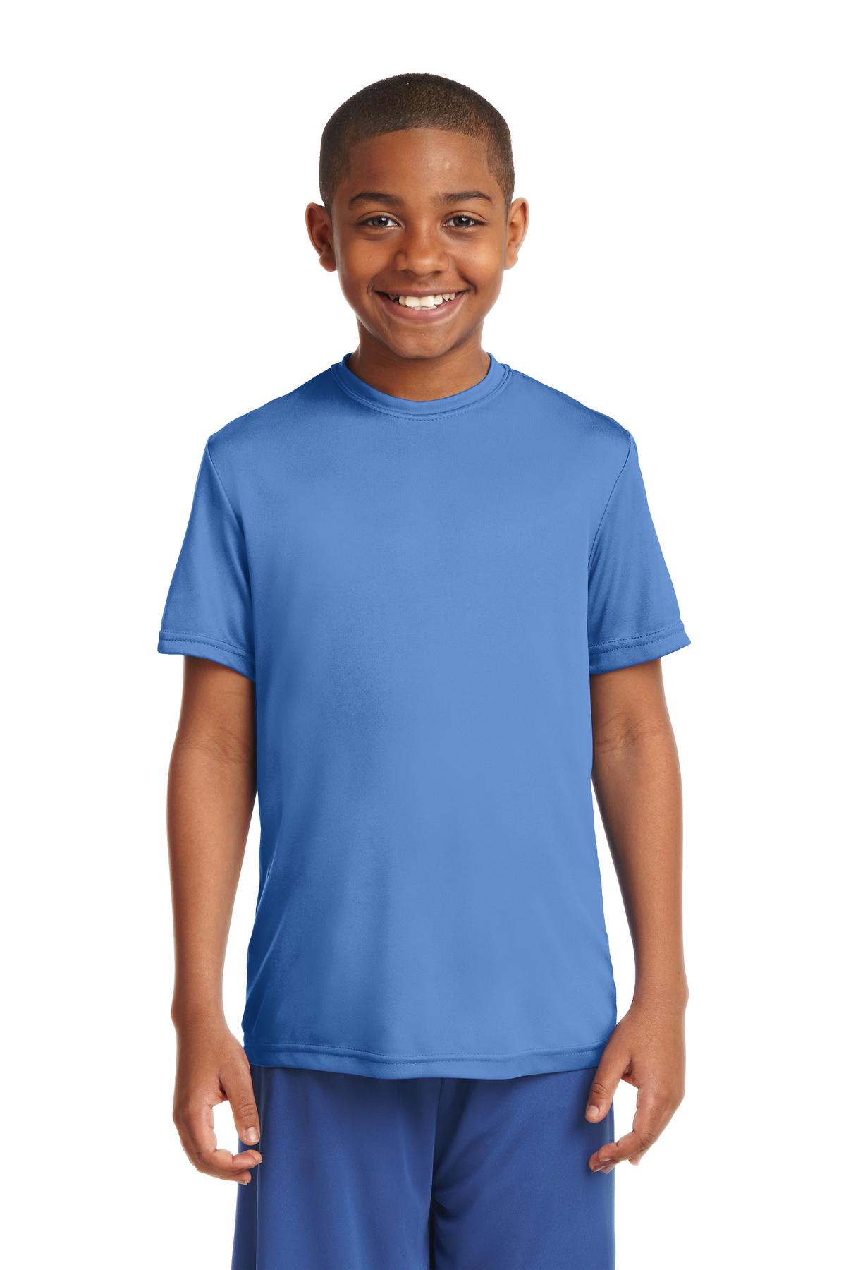 Sport Tek Youth's Dri-Fit PosiCharge Workout S-XL T-Shirt M-YST350 - Picture 7 of 29