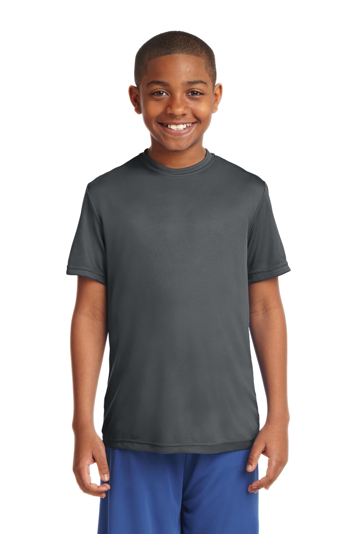 sport-tek-youth-s-dri-fit-posicharge-workout-s-xl-t-shirt-m-yst350-ebay