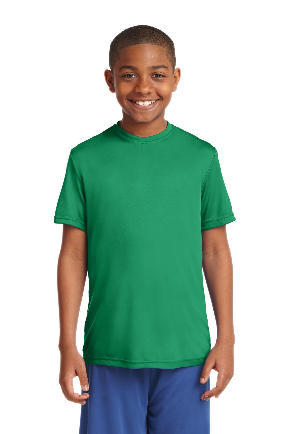 Sport Tek Youth's Dri-Fit PosiCharge Workout S-XL T-Shirt M-YST350 - Picture 14 of 29