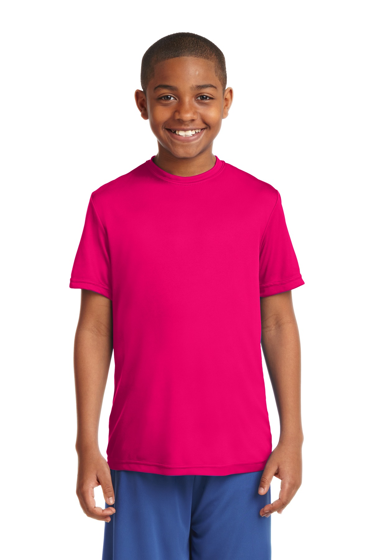 Sport Tek Youth's Dri-Fit PosiCharge Workout S-XL T-Shirt M-YST350 - Picture 21 of 29
