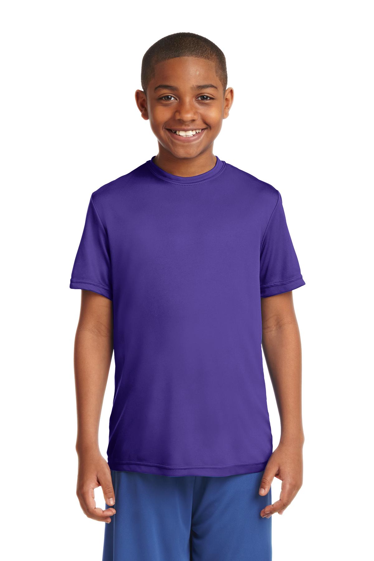 Sport Tek Youth's Dri-Fit PosiCharge Workout S-XL T-Shirt M-YST350 - Picture 22 of 29