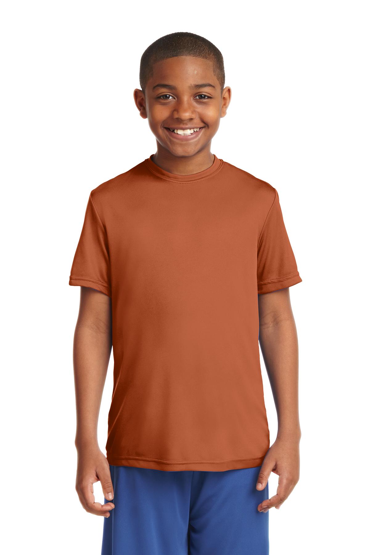 Sport Tek Youth's Dri-Fit PosiCharge Workout S-XL T-Shirt M-YST350 - Picture 24 of 29