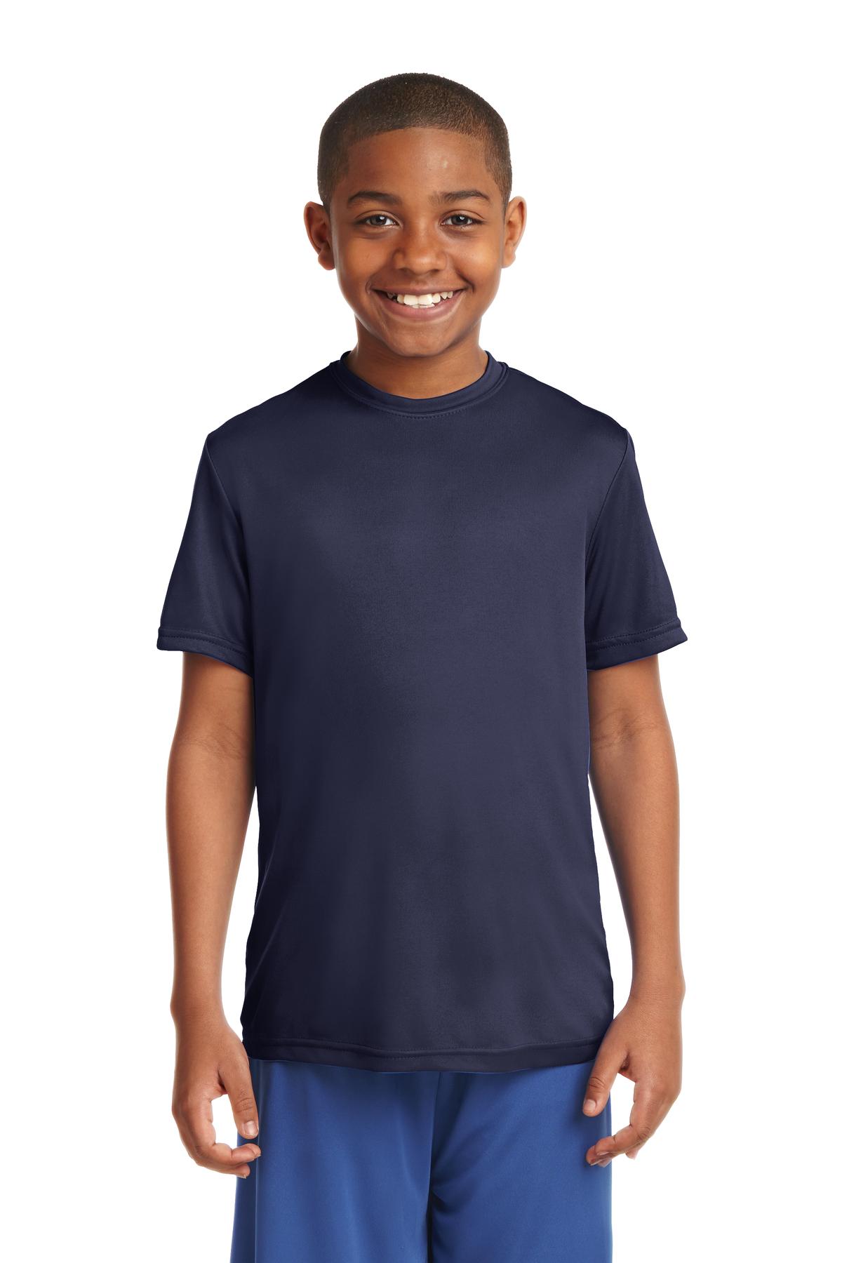 Sport Tek Youth's Dri-Fit PosiCharge Workout S-XL T-Shirt M-YST350 - Picture 26 of 29