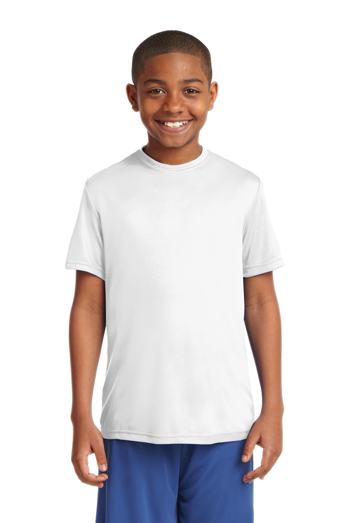 Sport Tek Youth's Dri-Fit PosiCharge Workout S-XL T-Shirt M-YST350 - Picture 29 of 29