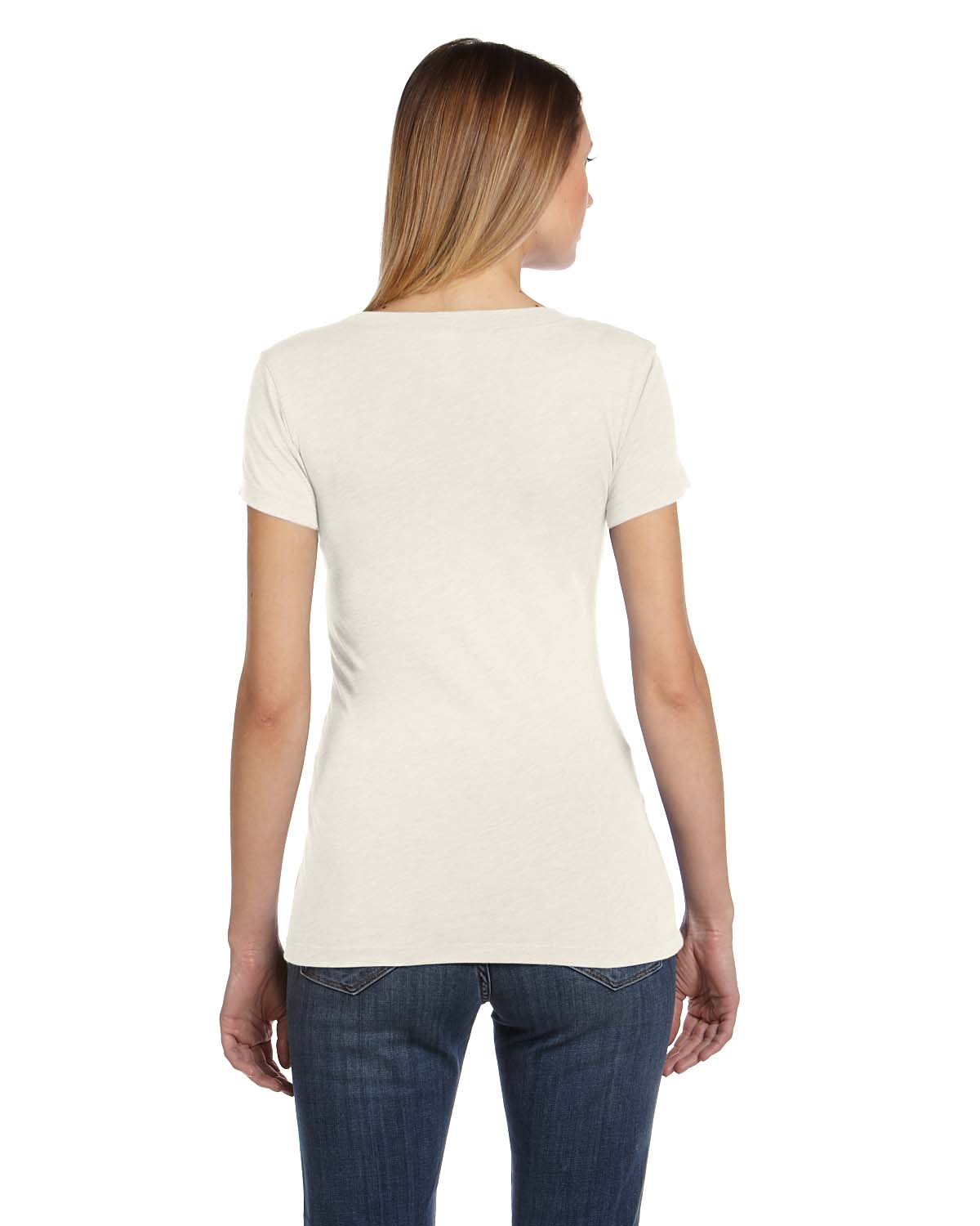 NEW Bella + Canvas Ladies Junior Fit Triblend Short Sleeve T-Shirt M ...