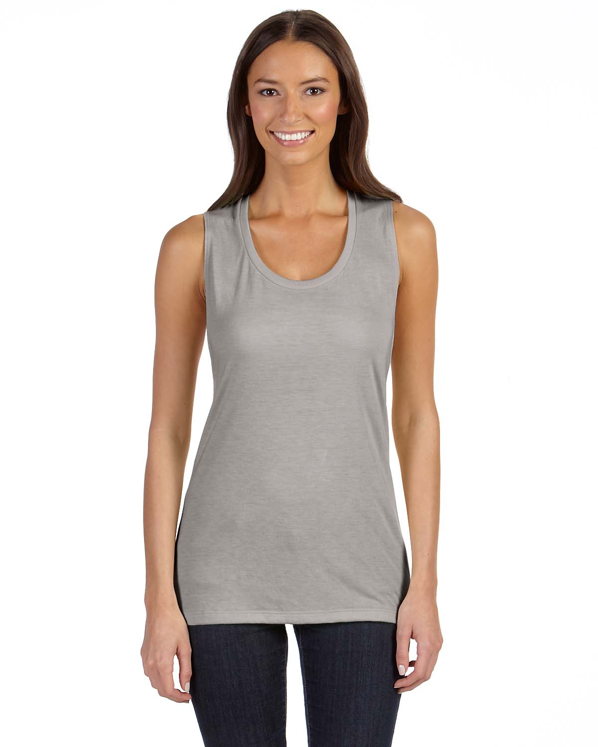 Bella + Canvas Women's Flowy Scoop Muscle TanK Top Shirt M-B8803 | eBay