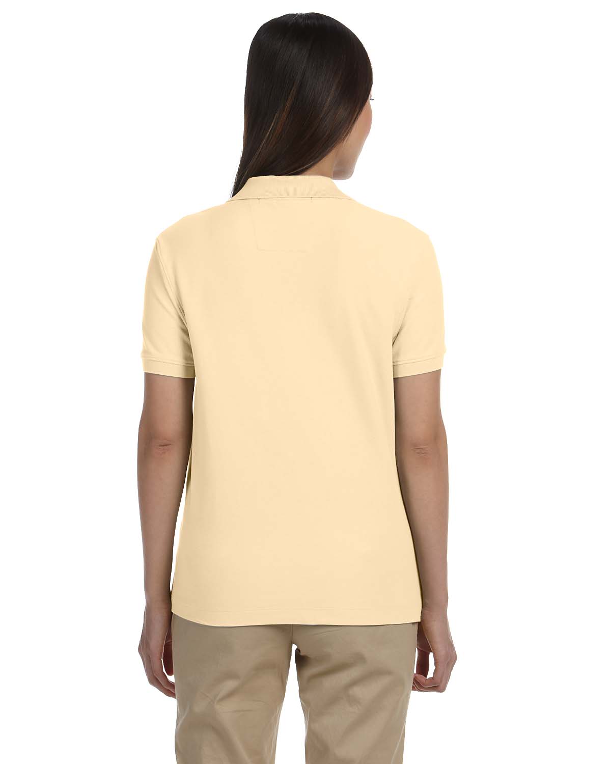 Devon & Jones Women's Pima Short Sleeve Y Collar Polo Sport Shirt S-3XL D100W - Picture 12 of 64