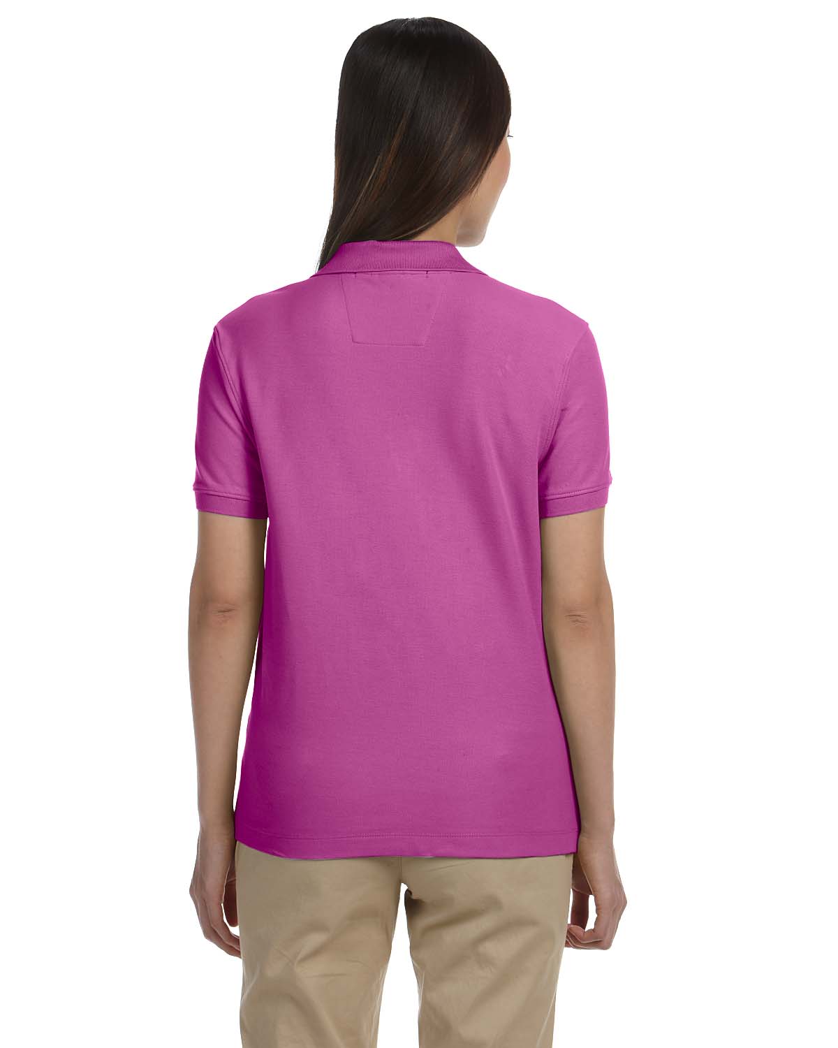 Devon & Jones Women's Pima Short Sleeve Y Collar Polo Sport Shirt S-3XL D100W - Picture 15 of 64