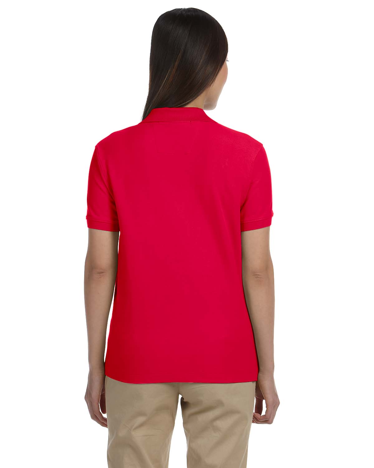 Devon & Jones Women's Pima Short Sleeve Y Collar Polo Sport Shirt S-3XL D100W - Picture 48 of 64