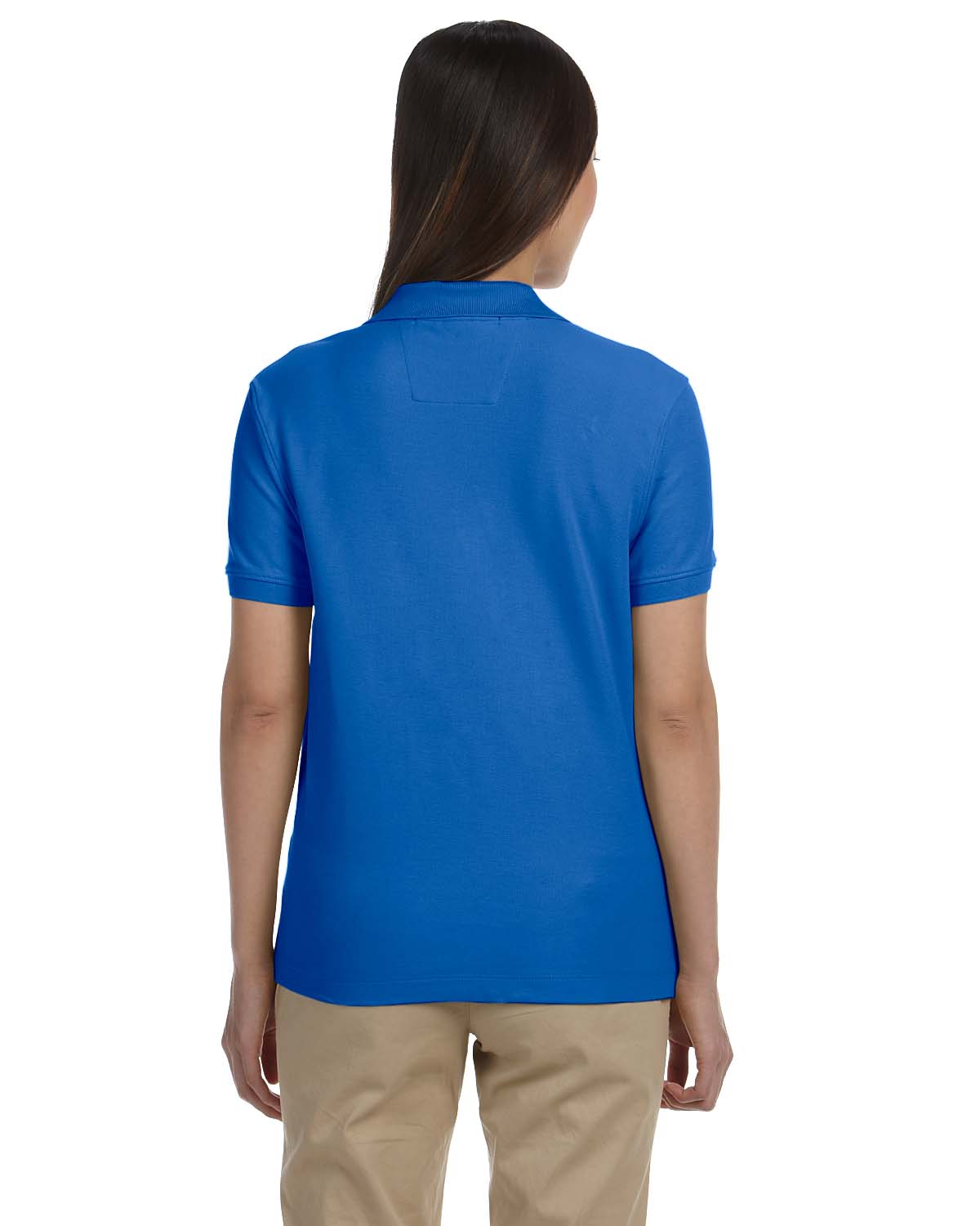 Devon & Jones Women's Pima Short Sleeve Y Collar Polo Sport Shirt S-3XL D100W - Picture 21 of 64