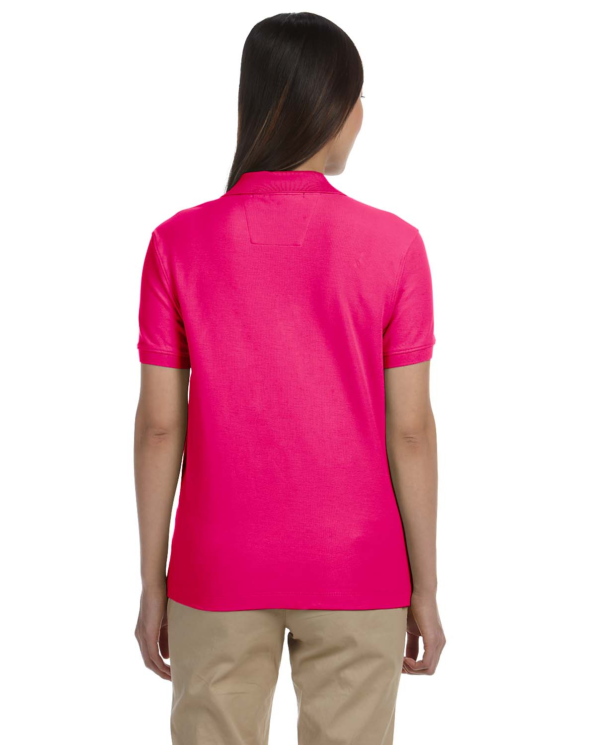 Devon & Jones Women's Pima Short Sleeve Y Collar Polo Sport Shirt S-3XL D100W - Picture 45 of 64