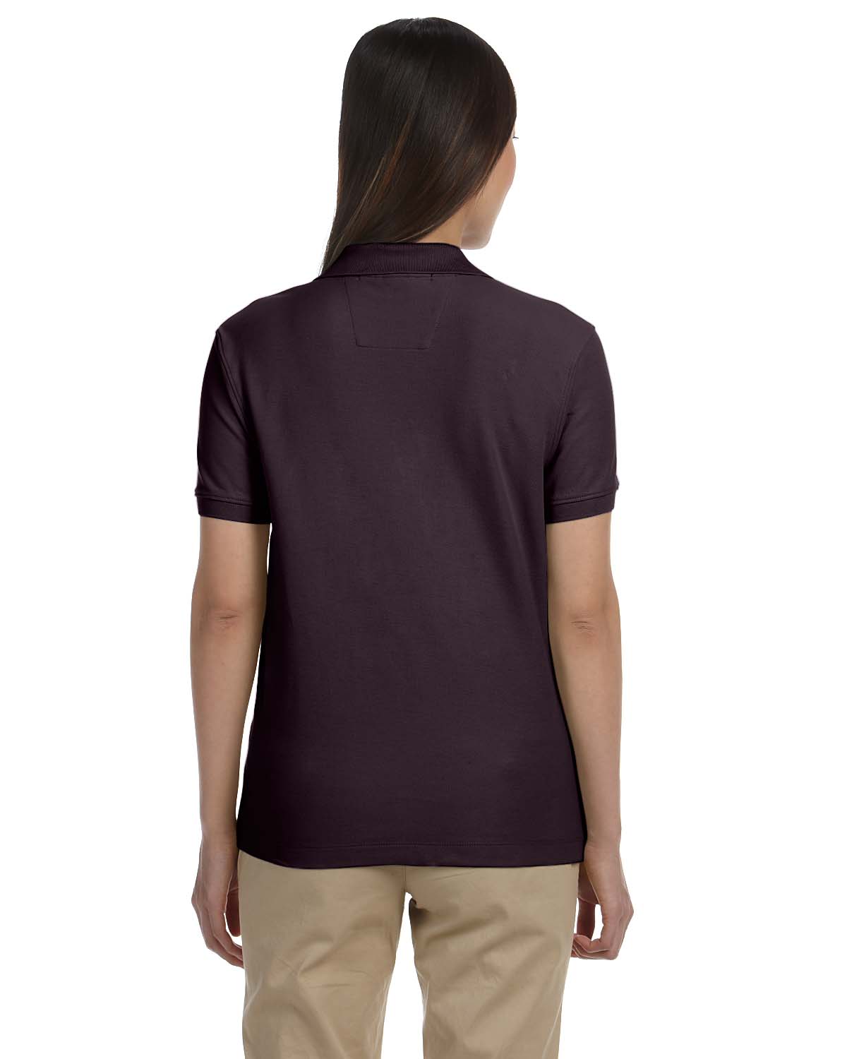 Devon & Jones Women's Pima Short Sleeve Y Collar Polo Sport Shirt S-3XL D100W - Picture 18 of 64