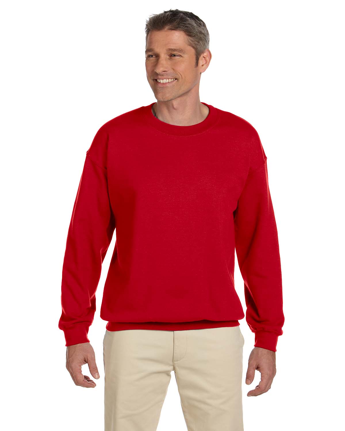 Gildan Mens Sweatshirt Crew Neck Heavy Blend 8 oz 50/50 Fleece S-2XL G180 - Picture 23 of 91