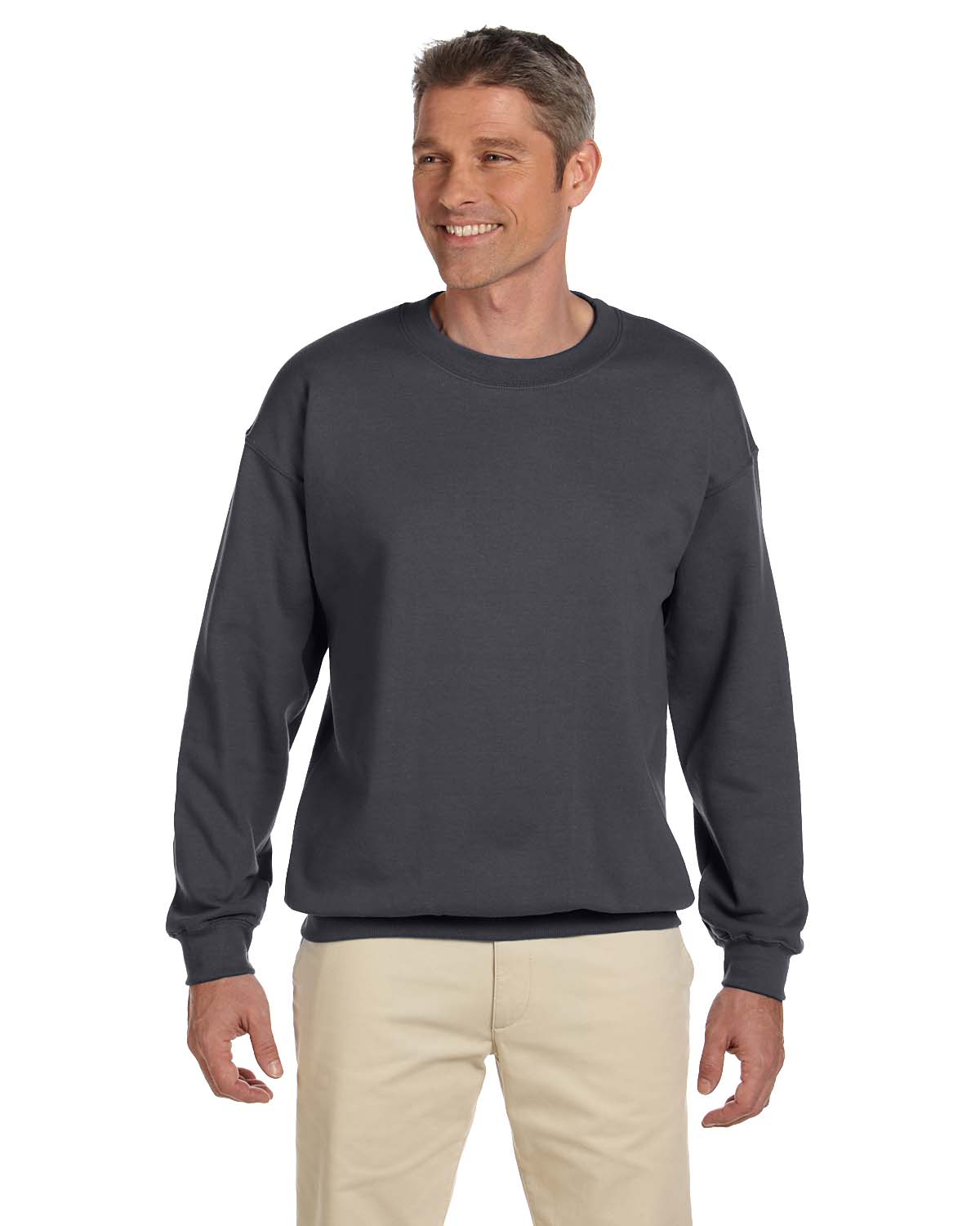 Gildan Mens Sweatshirt Crew Neck Heavy Blend 8 oz 50/50 Fleece S-2XL G180 - Picture 20 of 91