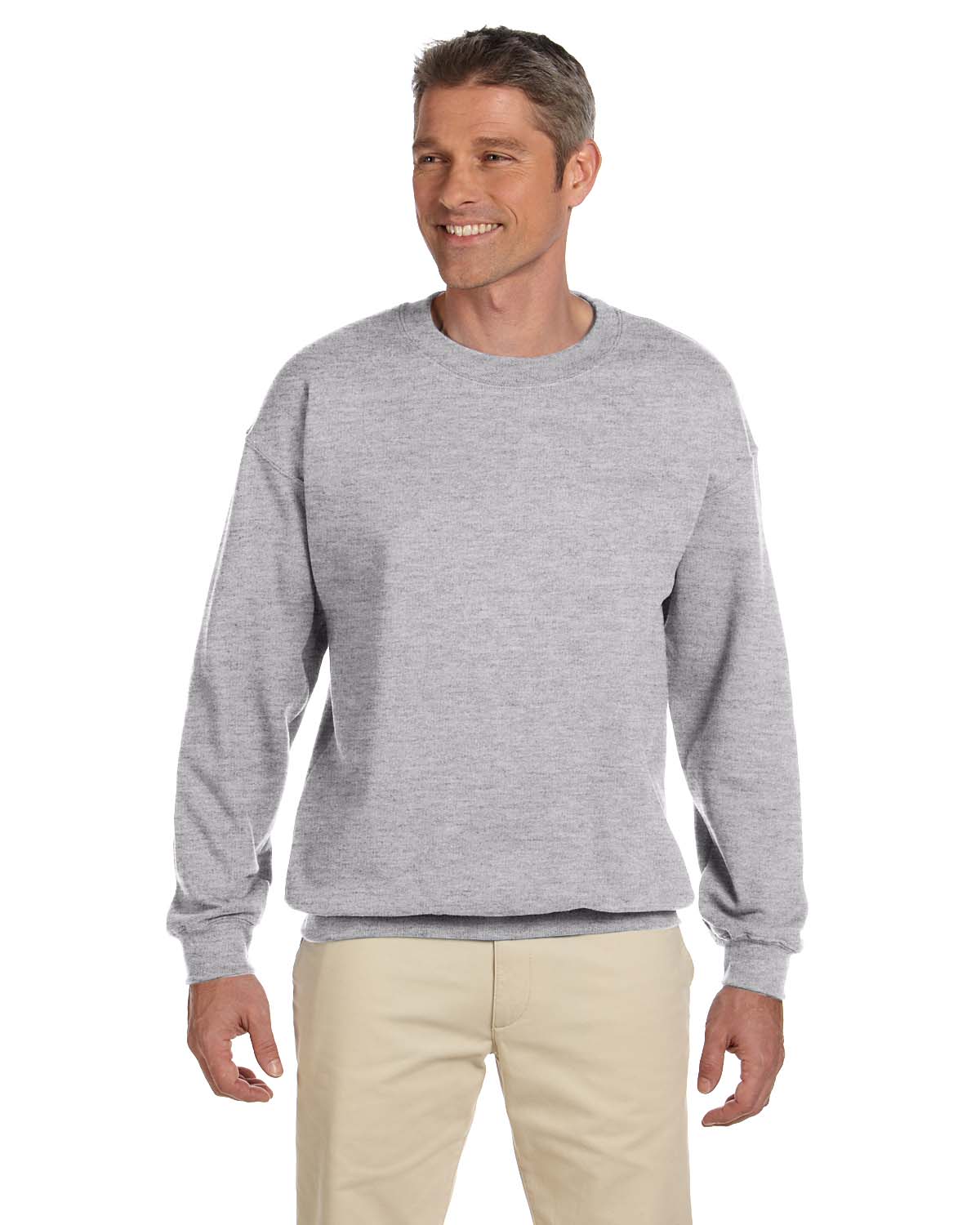 Gildan Mens Sweatshirt Crew Neck Heavy Blend 8 oz 50/50 Fleece S-2XL G180 - Picture 86 of 91