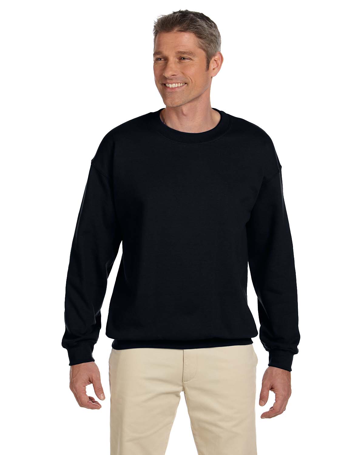 Gildan Mens Sweatshirt Crew Neck Heavy Blend 8 oz 50/50 Fleece S-2XL G180 - Picture 11 of 91