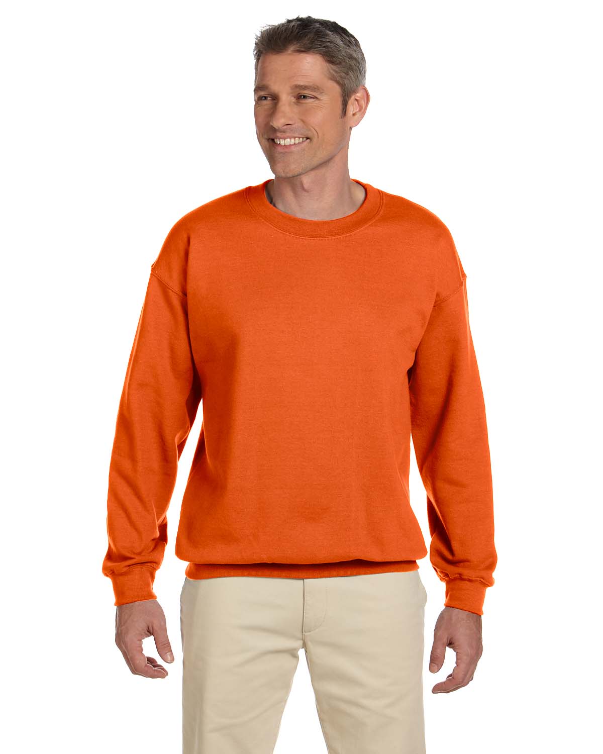 Gildan Mens Sweatshirt Crew Neck Heavy Blend 8 oz 50/50 Fleece S-2XL G180 - Picture 68 of 91