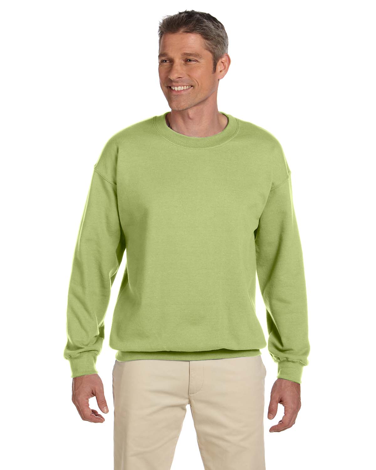 Gildan Mens Sweatshirt Crew Neck Heavy Blend 8 oz 50/50 Fleece S-2XL G180 - Picture 50 of 91