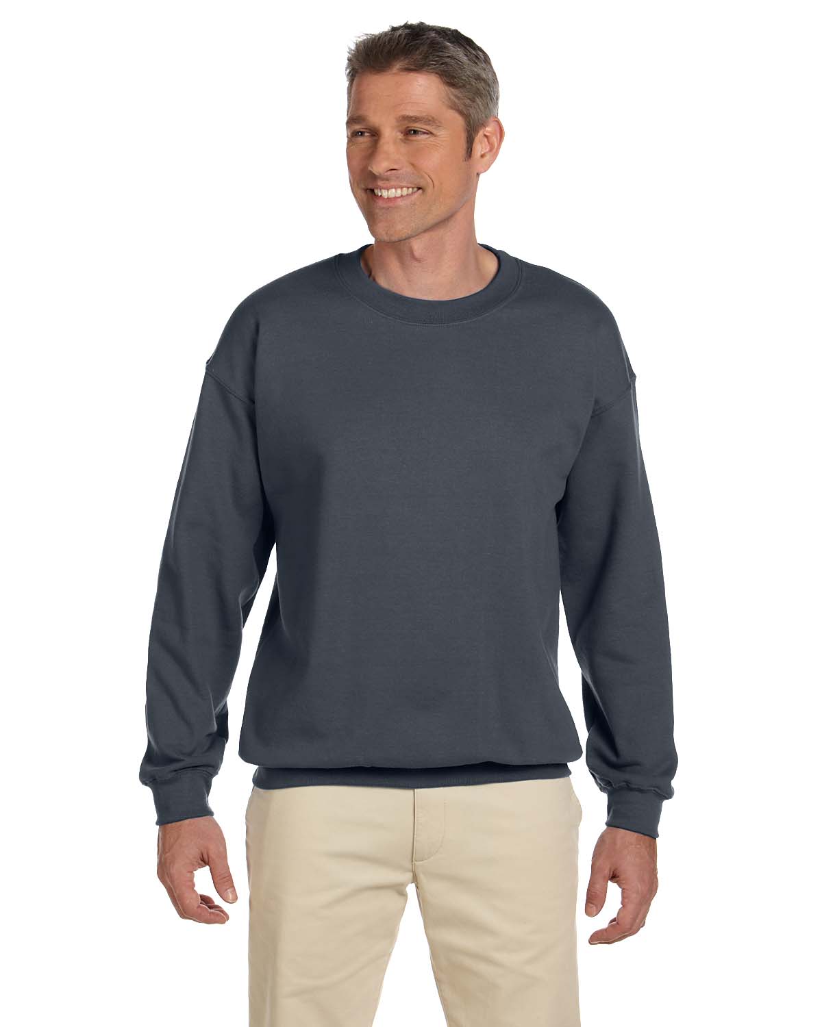 Gildan Mens Sweatshirt Crew Neck Heavy Blend 8 oz 50/50 Fleece S-2XL G180 - Picture 29 of 91