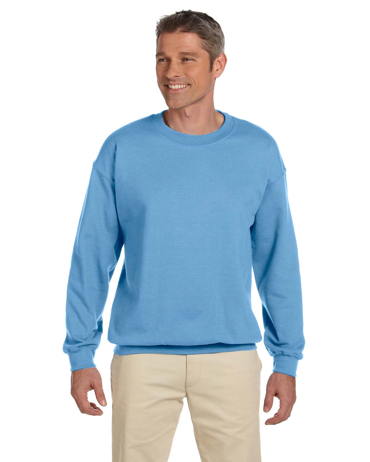 Gildan Mens Sweatshirt Crew Neck Heavy Blend 8 oz 50/50 Fleece S-2XL G180 - Picture 17 of 91
