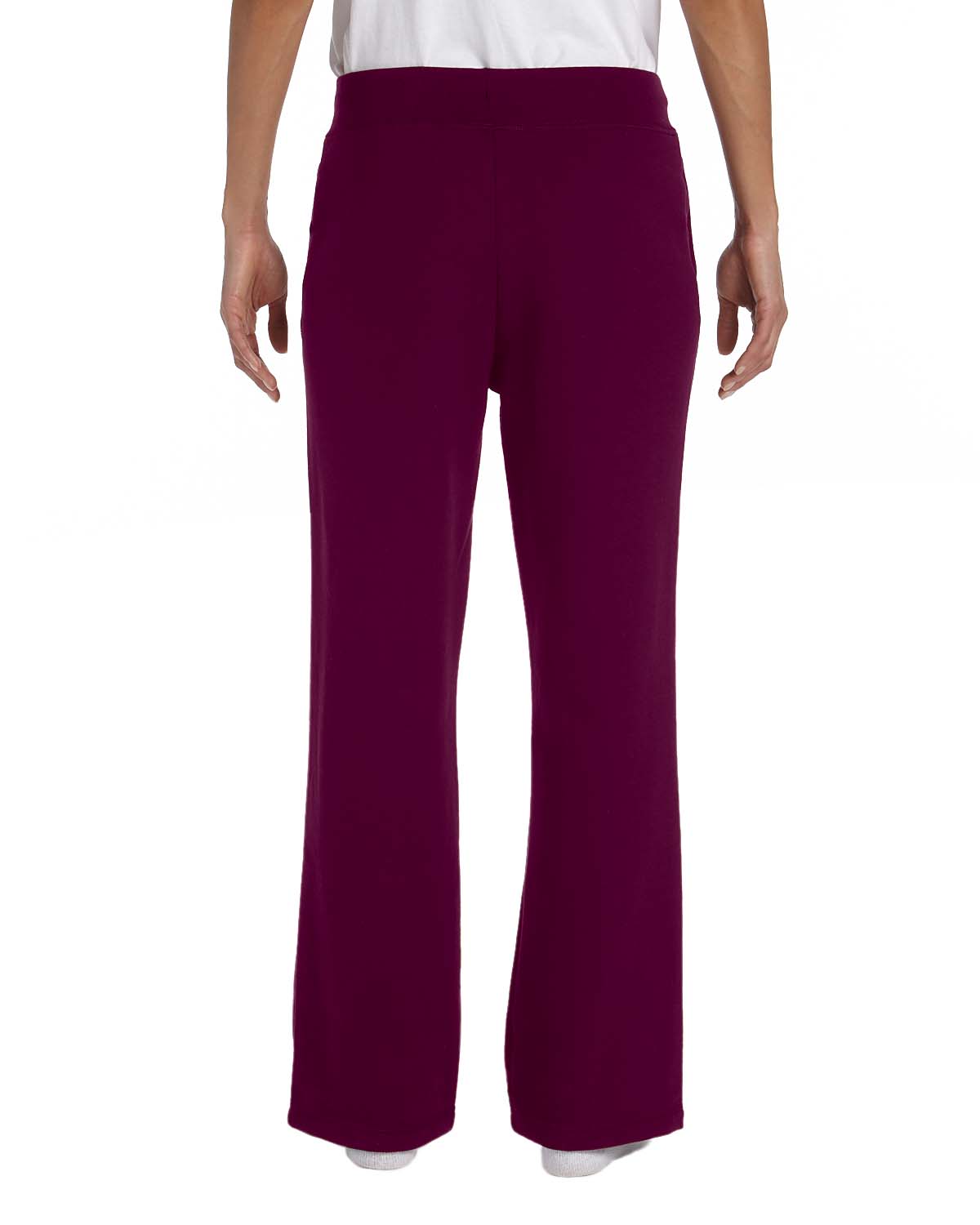 Gildan Womens Sweatpants With Pockets Open-Bottom 50/50 Sizes S-2XL ...