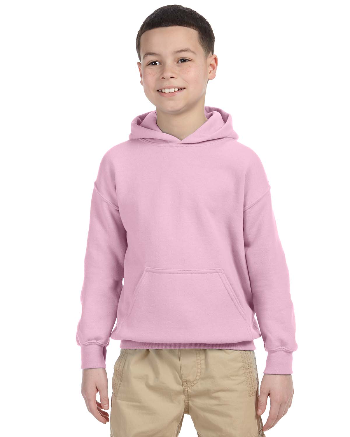 Gildan Youth Hoodie Heavy Blend Boys Girls 8 oz 50/50 Hoody S-XL G185B - Picture 29 of 55