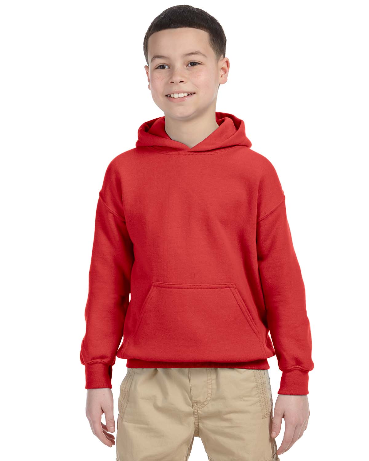 Gildan Youth Hoodie Heavy Blend Boys Girls 8 oz 50/50 Hoody S-XL G185B - Picture 44 of 55