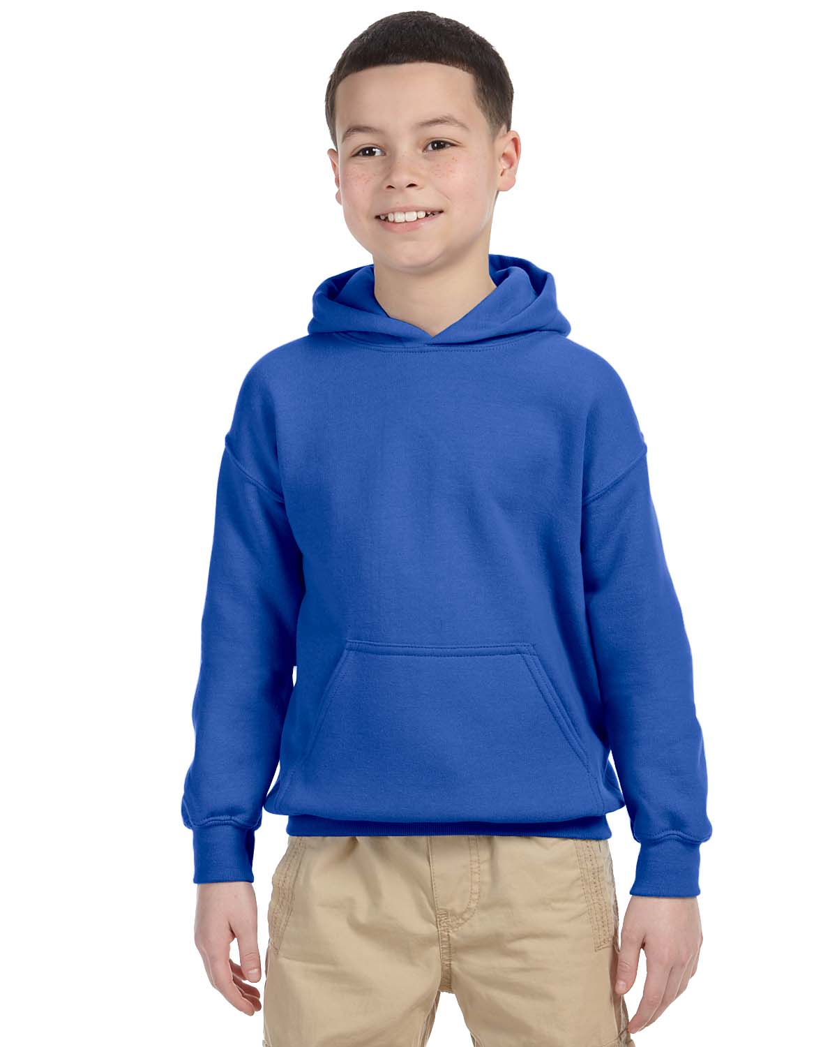 Gildan Youth Hoodie Heavy Blend Boys Girls 8 oz 50/50 Hoody S-XL G185B - Picture 47 of 55