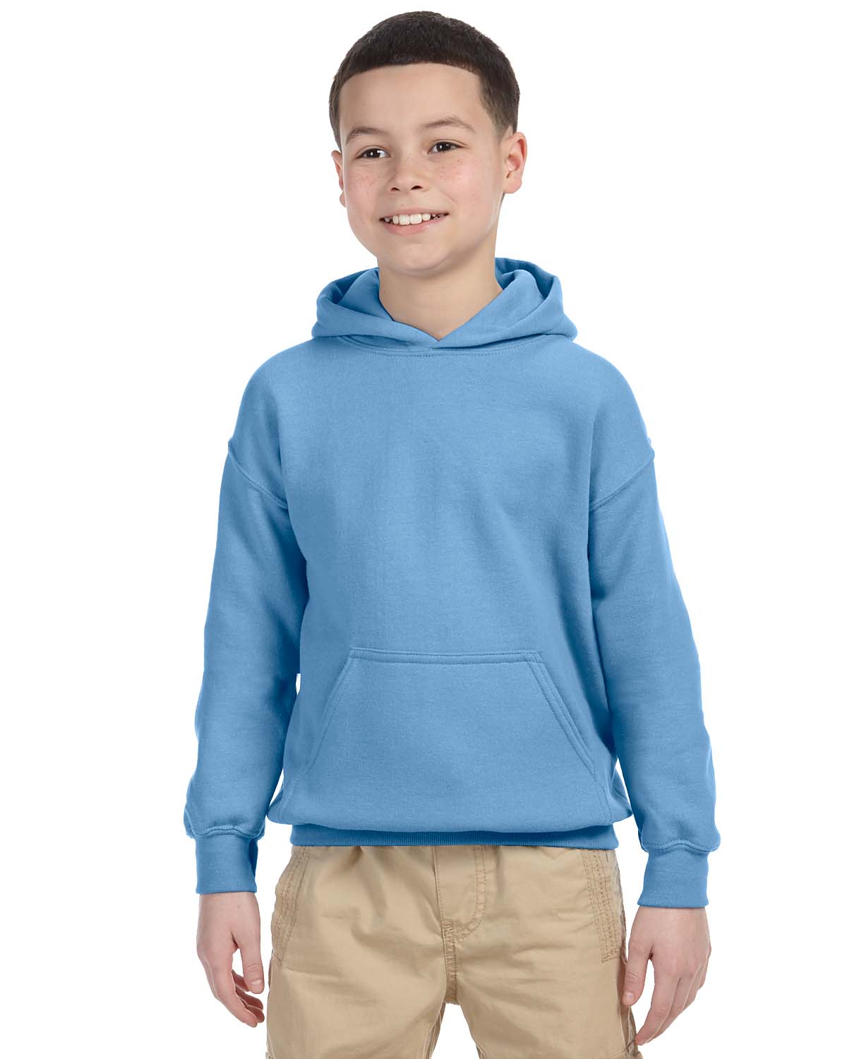 Gildan Youth Hoodie Heavy Blend Boys Girls 8 oz 50/50 Hoody S-XL G185B - Picture 8 of 55