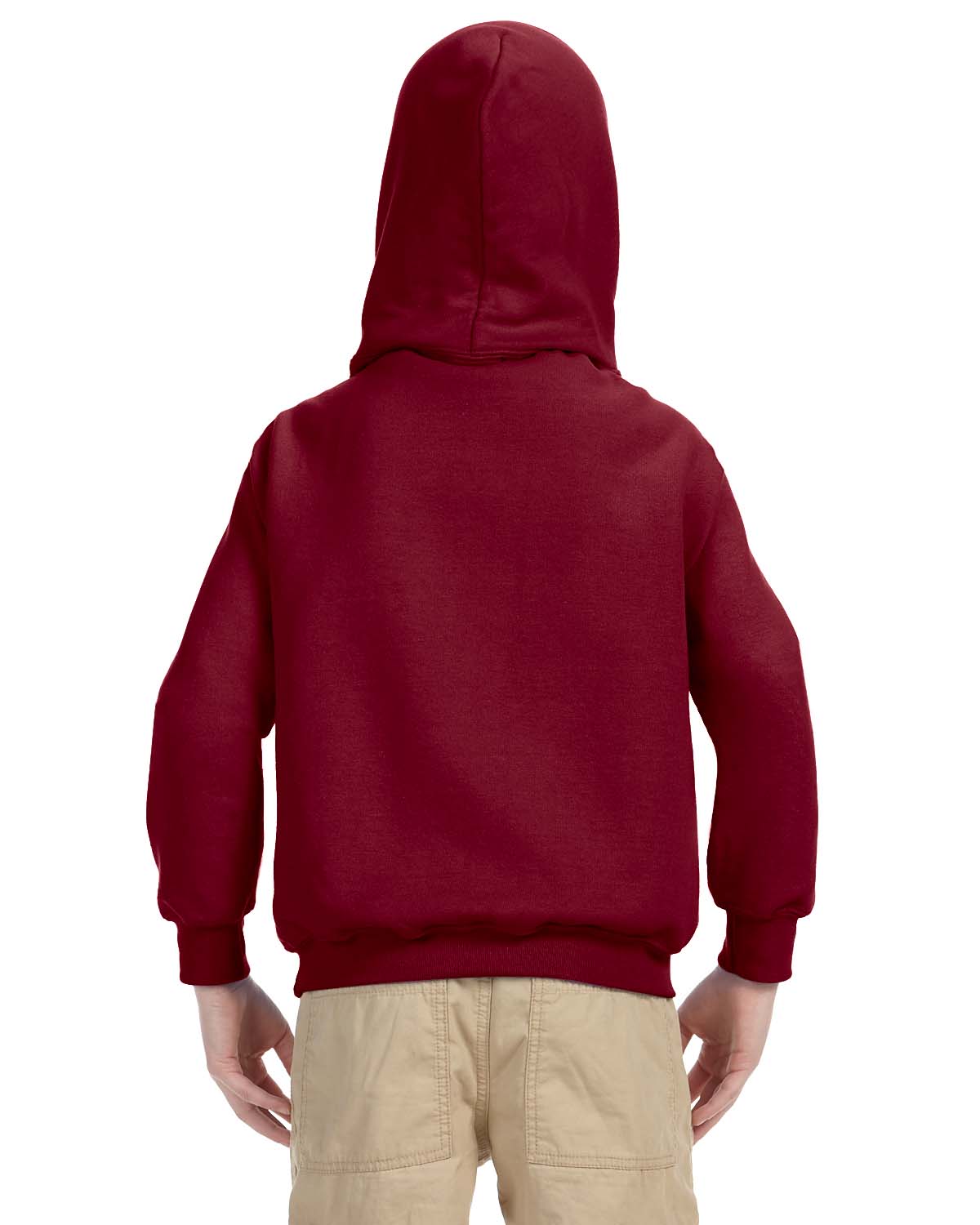 Gildan Youth Hoodie Heavy Blend Boys Girls 8 oz 50/50 Hoody S-XL G185B - Picture 19 of 55
